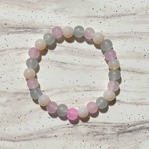 Glass Bead Stretch Bracelet